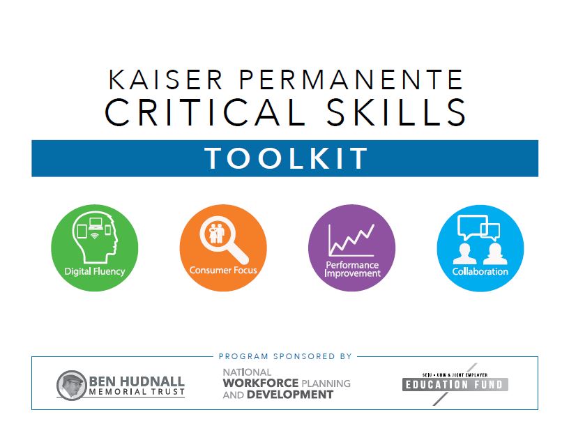Critical Skills Toolkit cover page