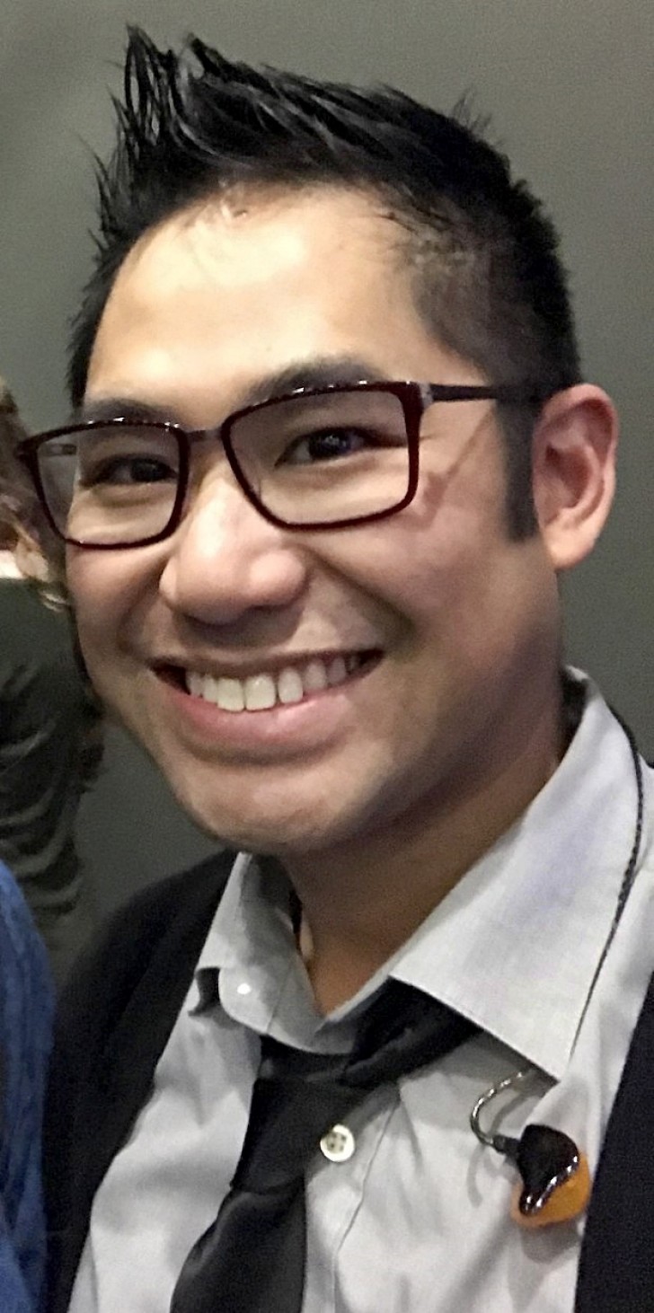 portrait of a man, smiling